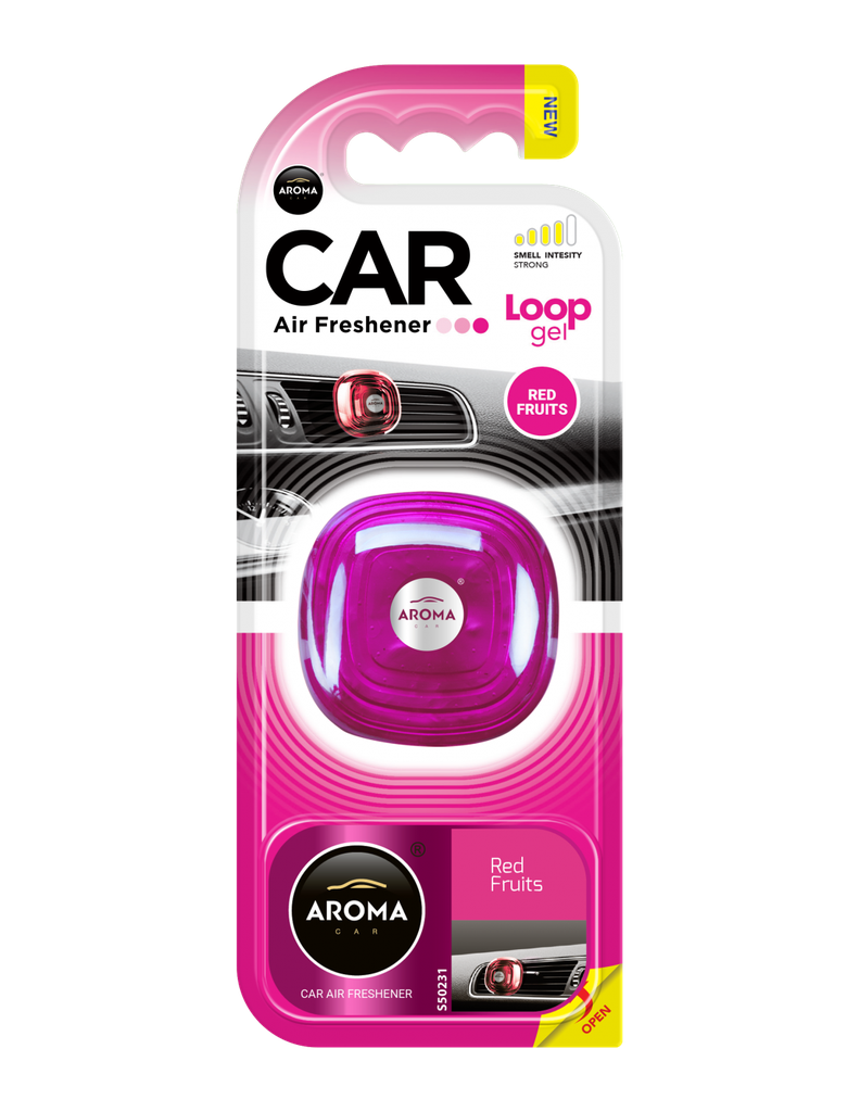 Aroma Car Loop Red Fruits