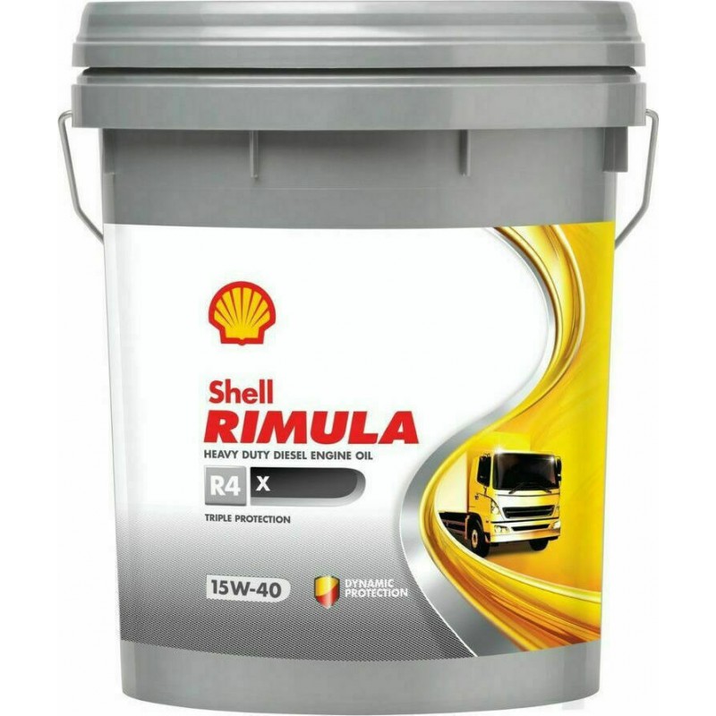 SHELL Rimula R4 X CI-4 15W40 20L