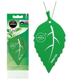 Aroma car laef /12*7/-Green Tea