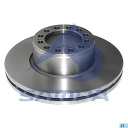 [075.118] Тоормосны диск MERSEDES SAF 075.118